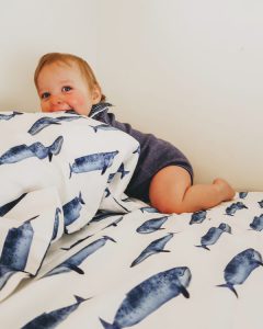 Whale bedding