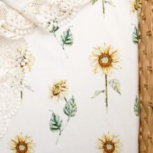 Sunflower Bassinet Sheet